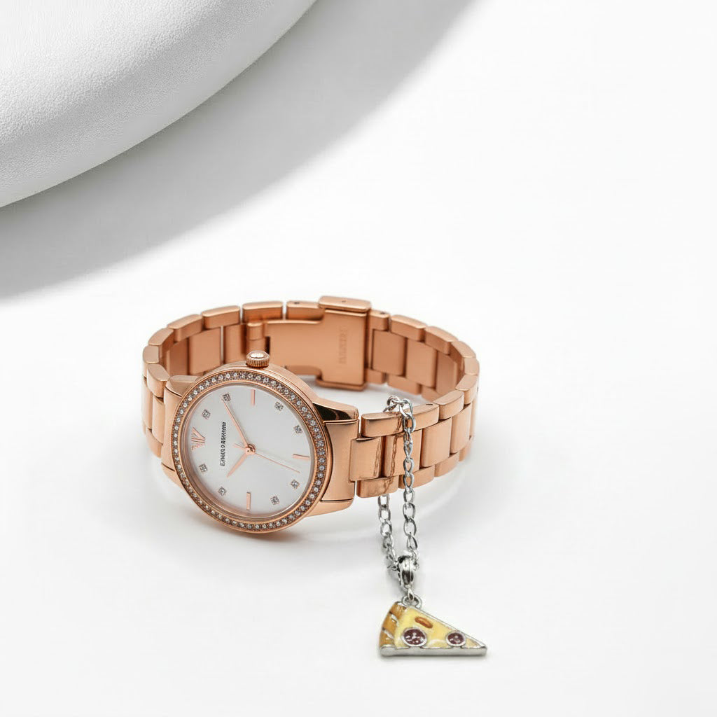 Cheesy Slice Watch Charm