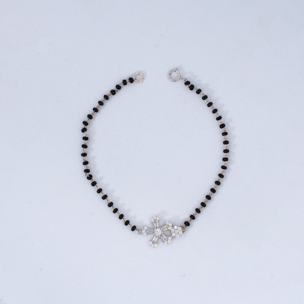 Mangalsutra Silver Bracelet