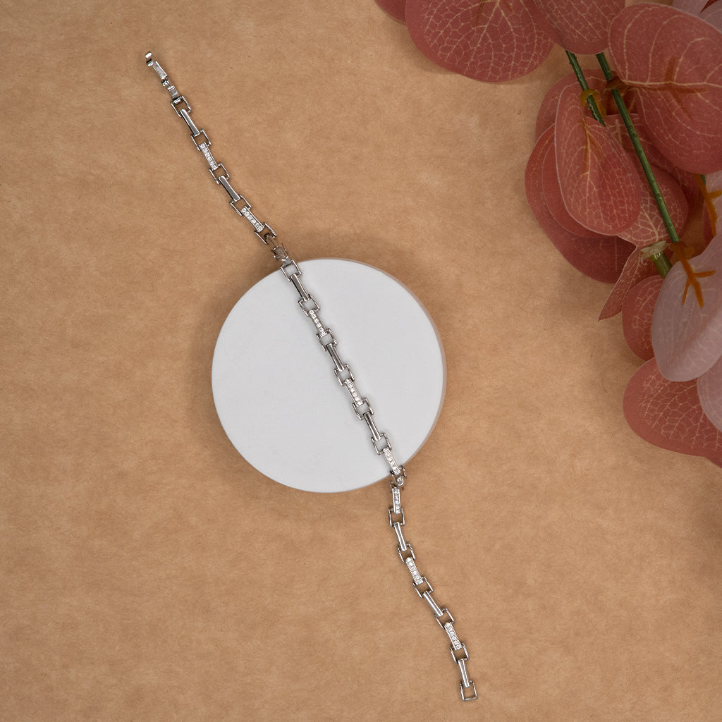 Box Silver Bracelet