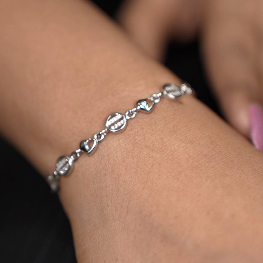 Feather Light Silver Bracelet for Daily wear