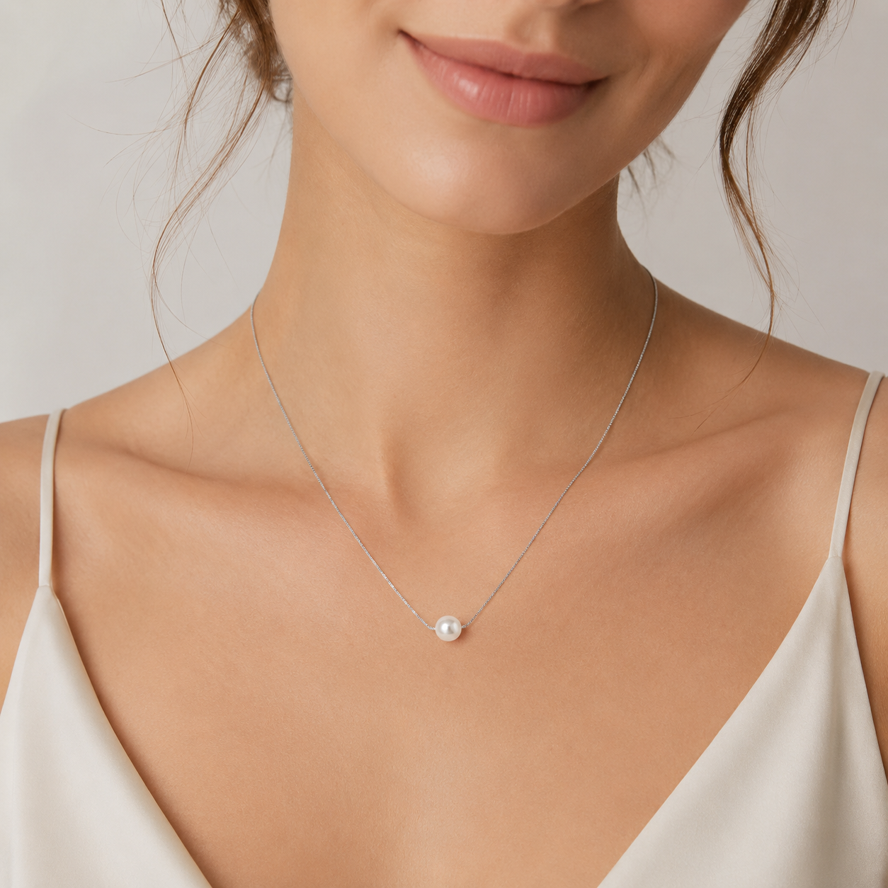 Pearlette Silver Pendant