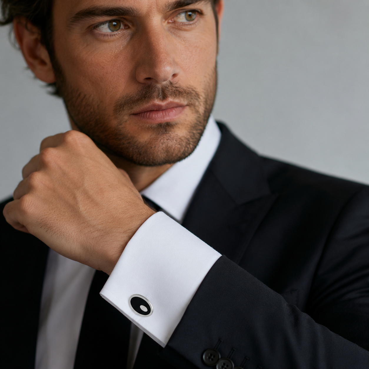 Oval Crest Cufflinks