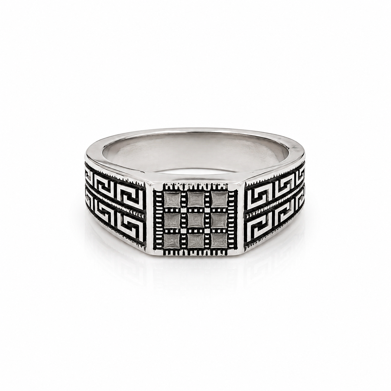 Oxidized Silver Ring