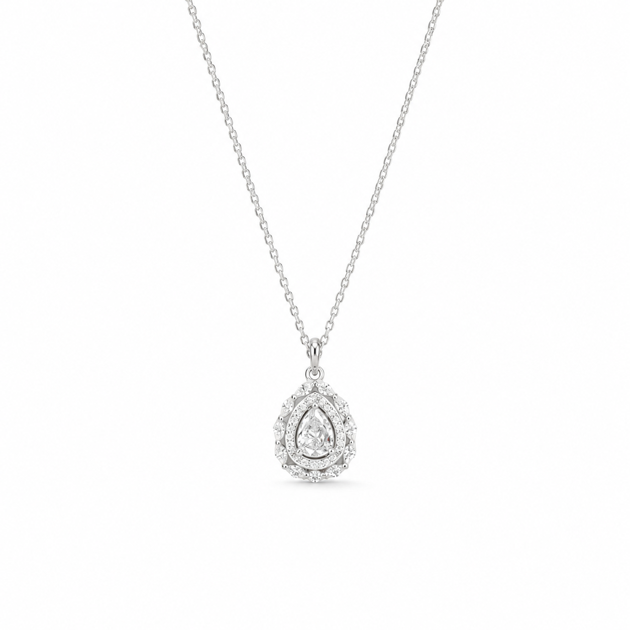 Pearlight Solitaire Pendant