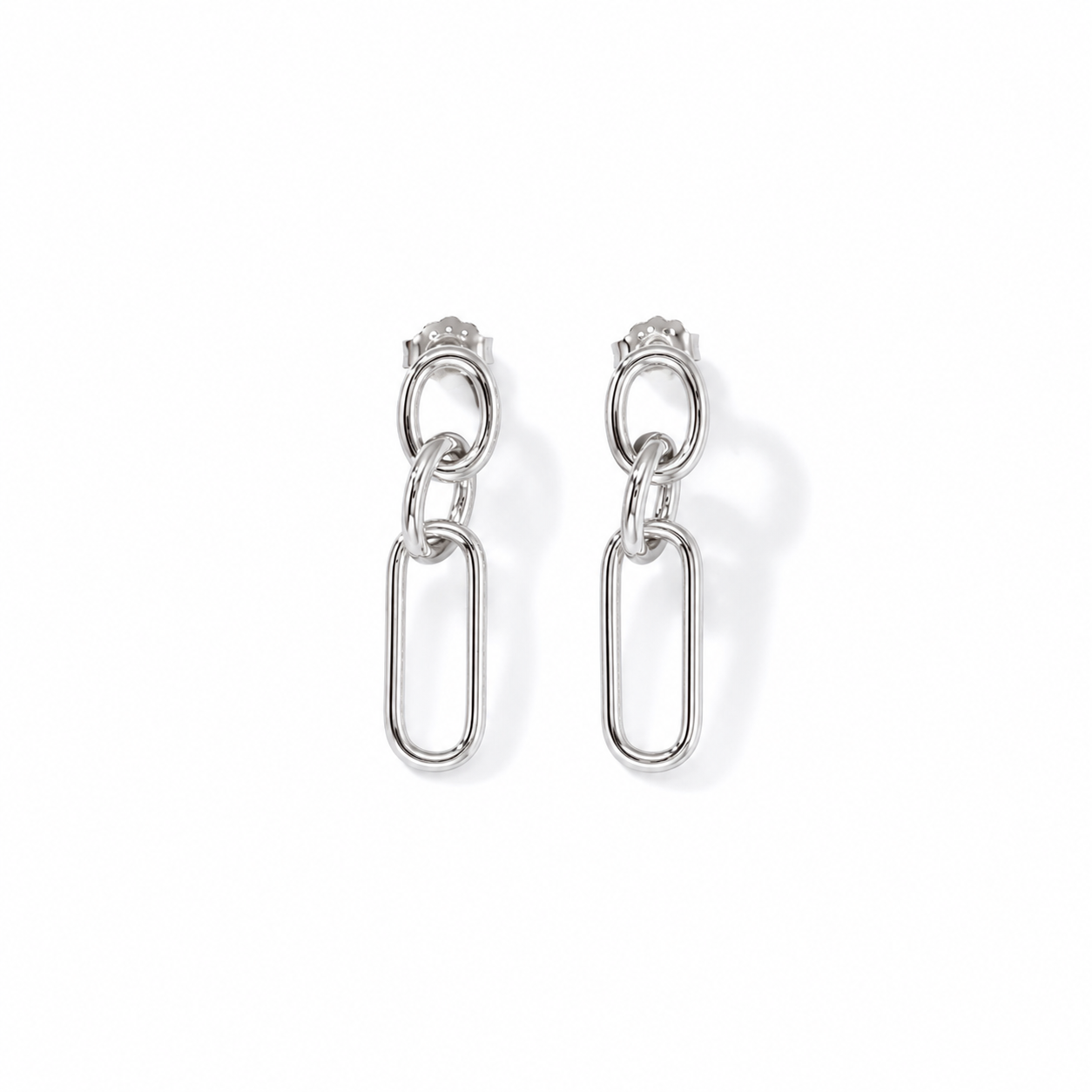 Sway Silver Earrings