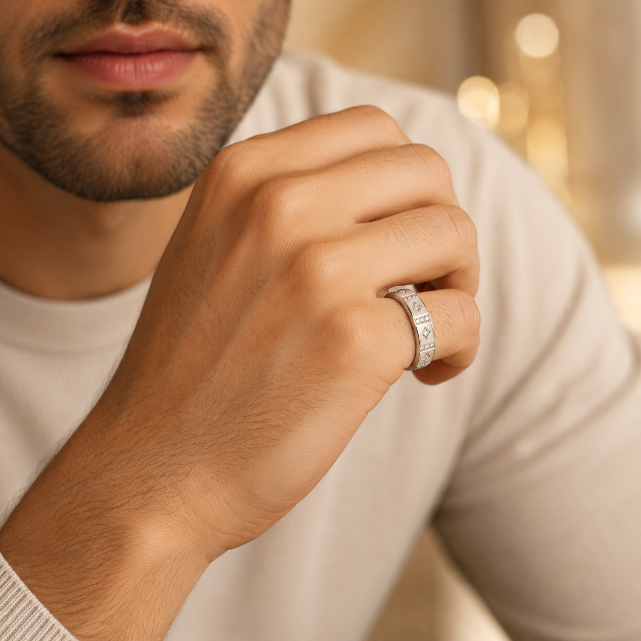 Minimalist Silver Ring
