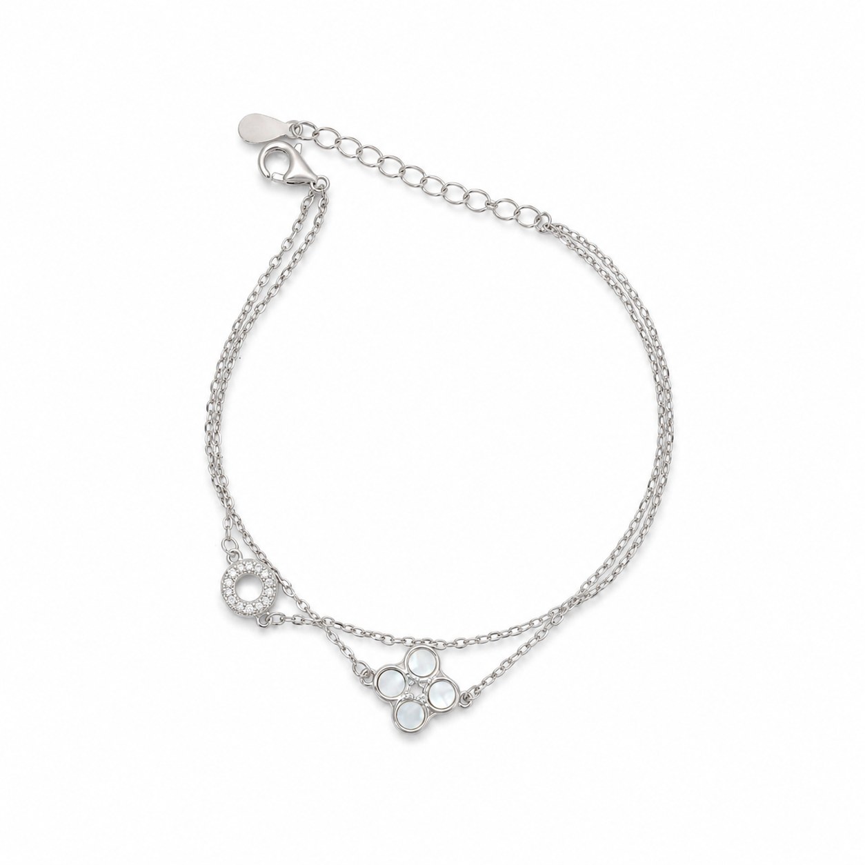 Pearl Clover Bracelet