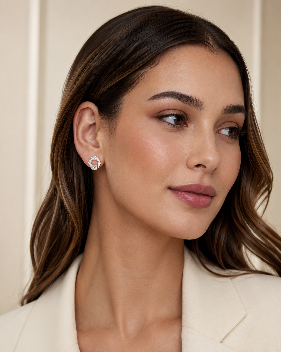 Hexa Shine Earrings
