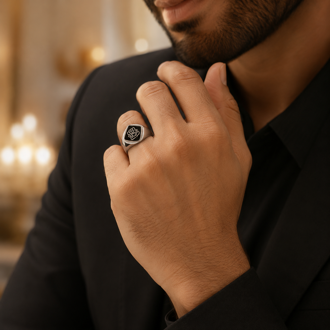 Ganesh Shield Ring