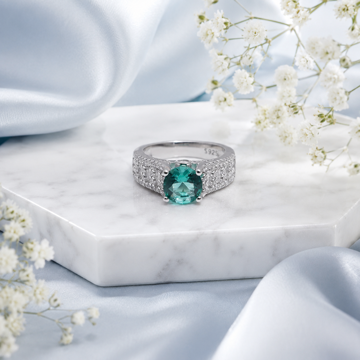 Baguette Harmony Ring