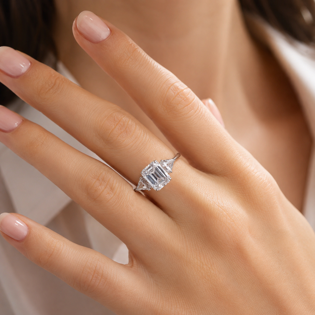 Emerald Crown Ring