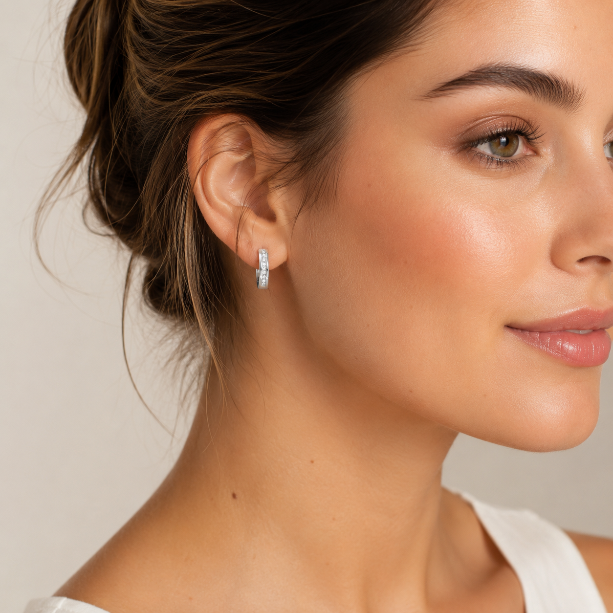 Curvelet Silver Earrings
