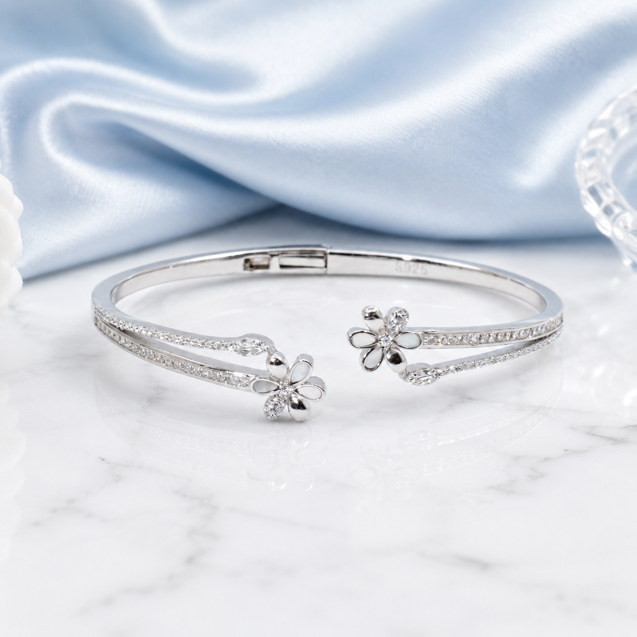 Iridesca Silver Bracelet