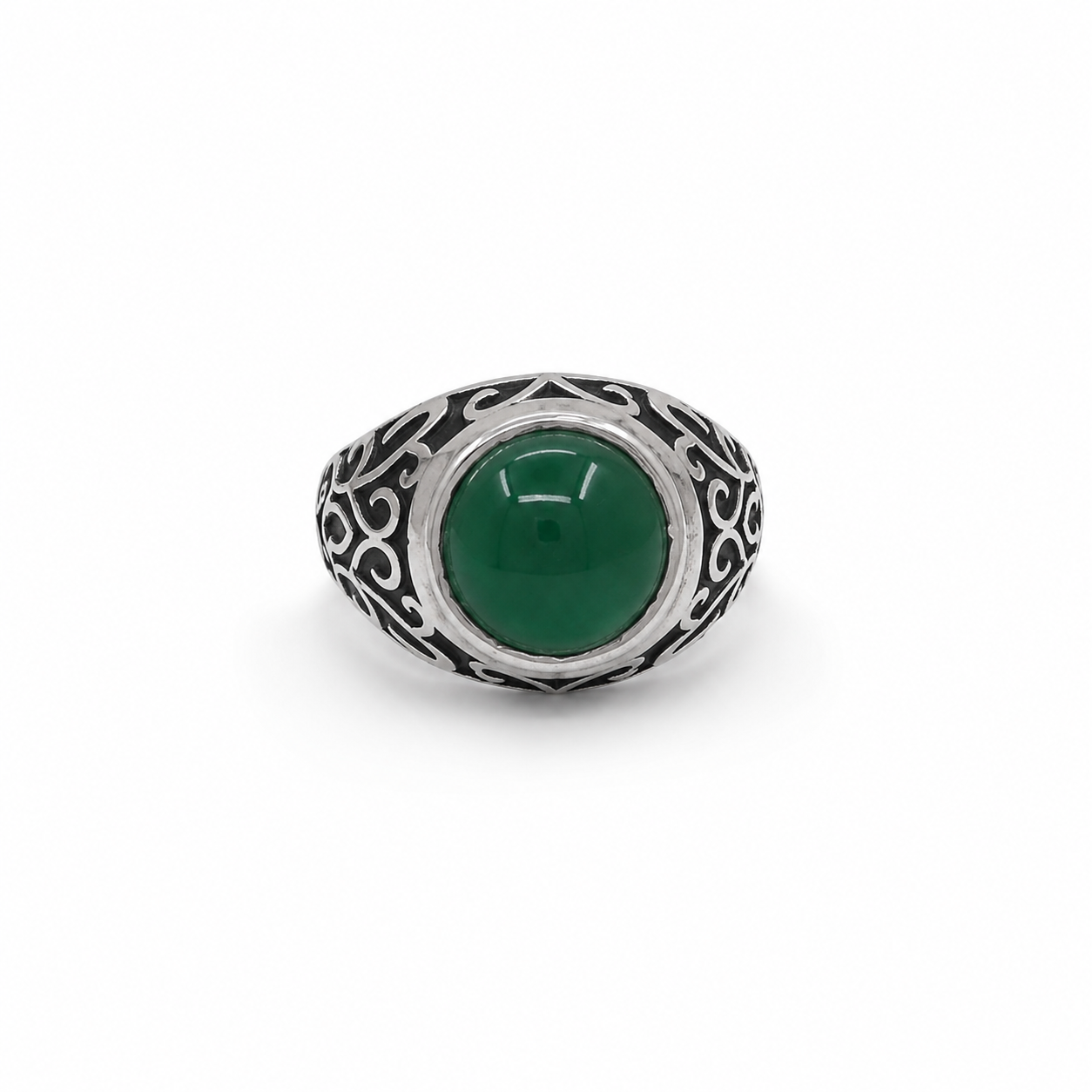 Emerald Men’s Ring