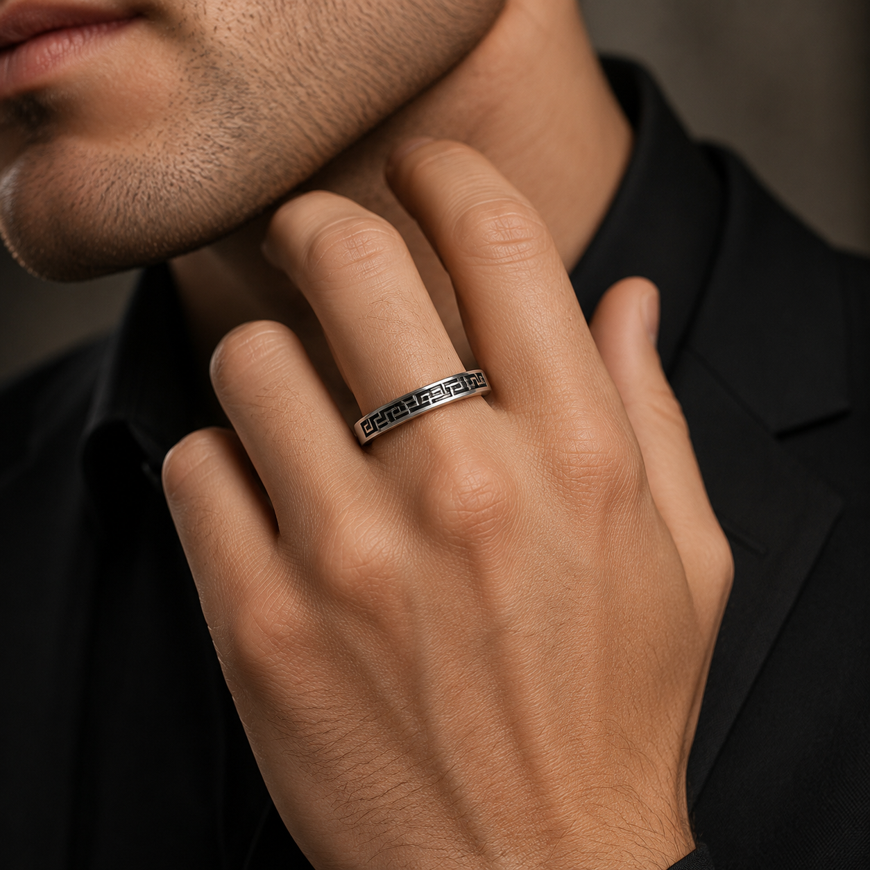 Sleek Armour Ring