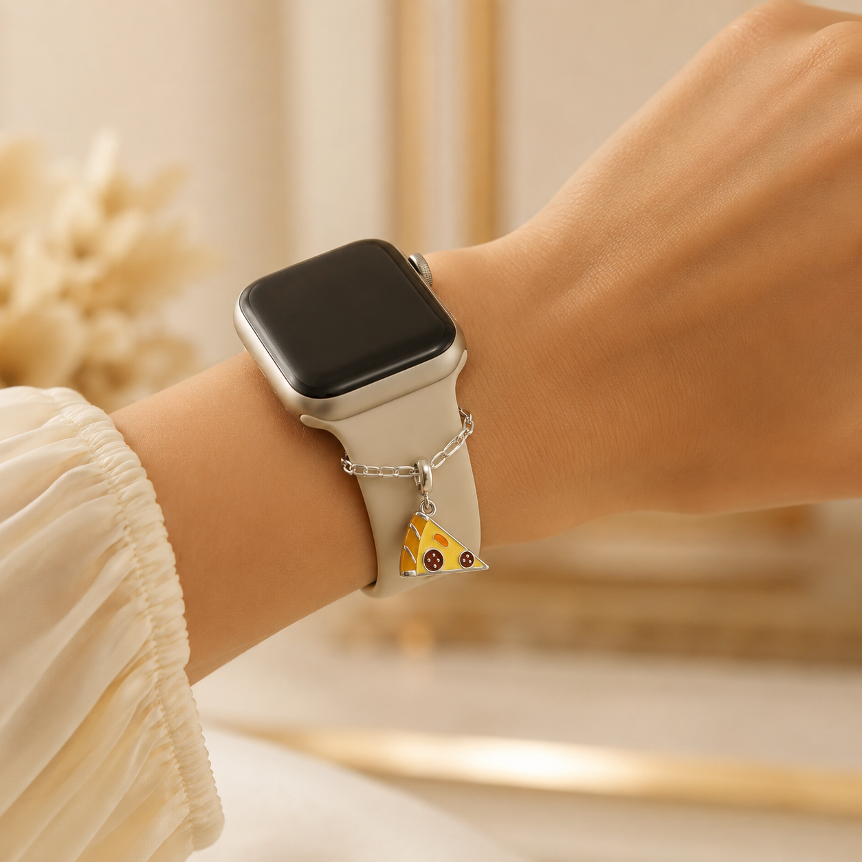 Cheesy Slice Charm