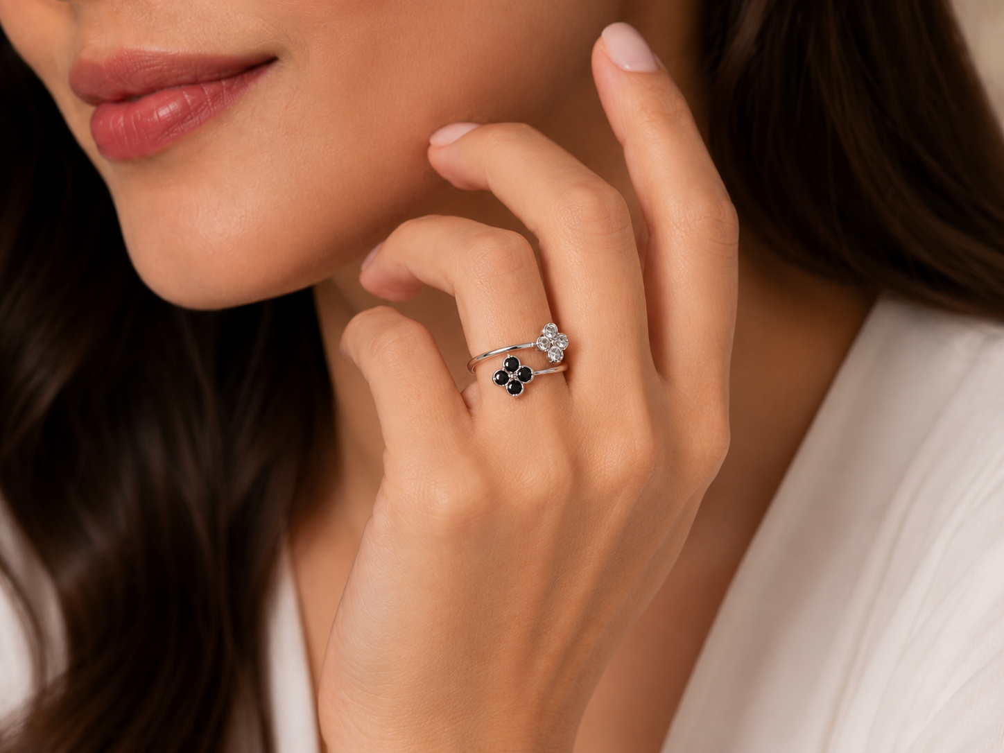 Clovera Silver Ring