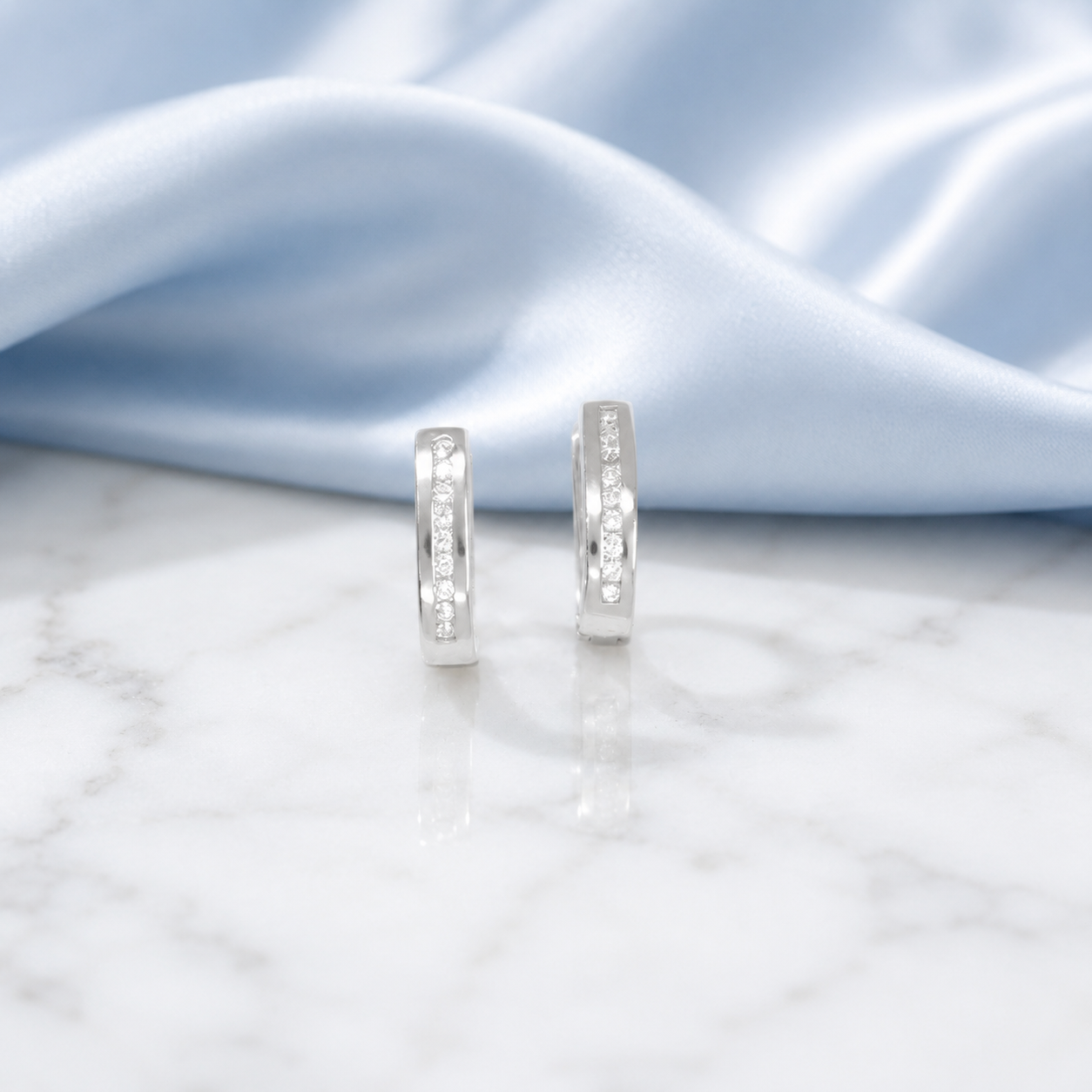 Curvelet Silver Earrings