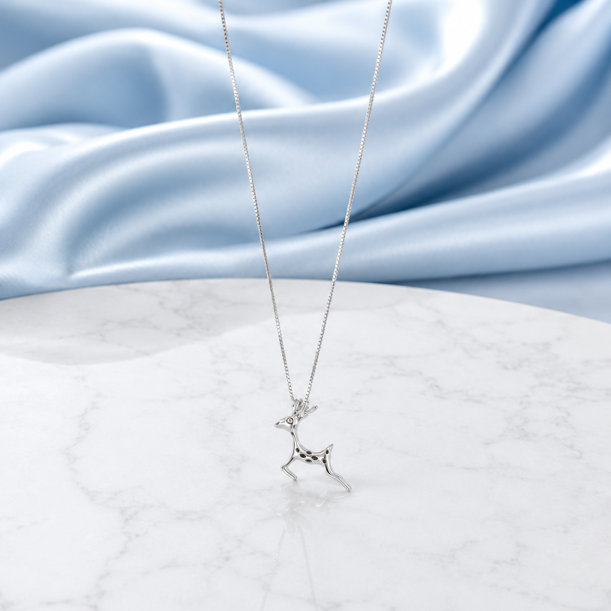 Fawn Silver Pendant