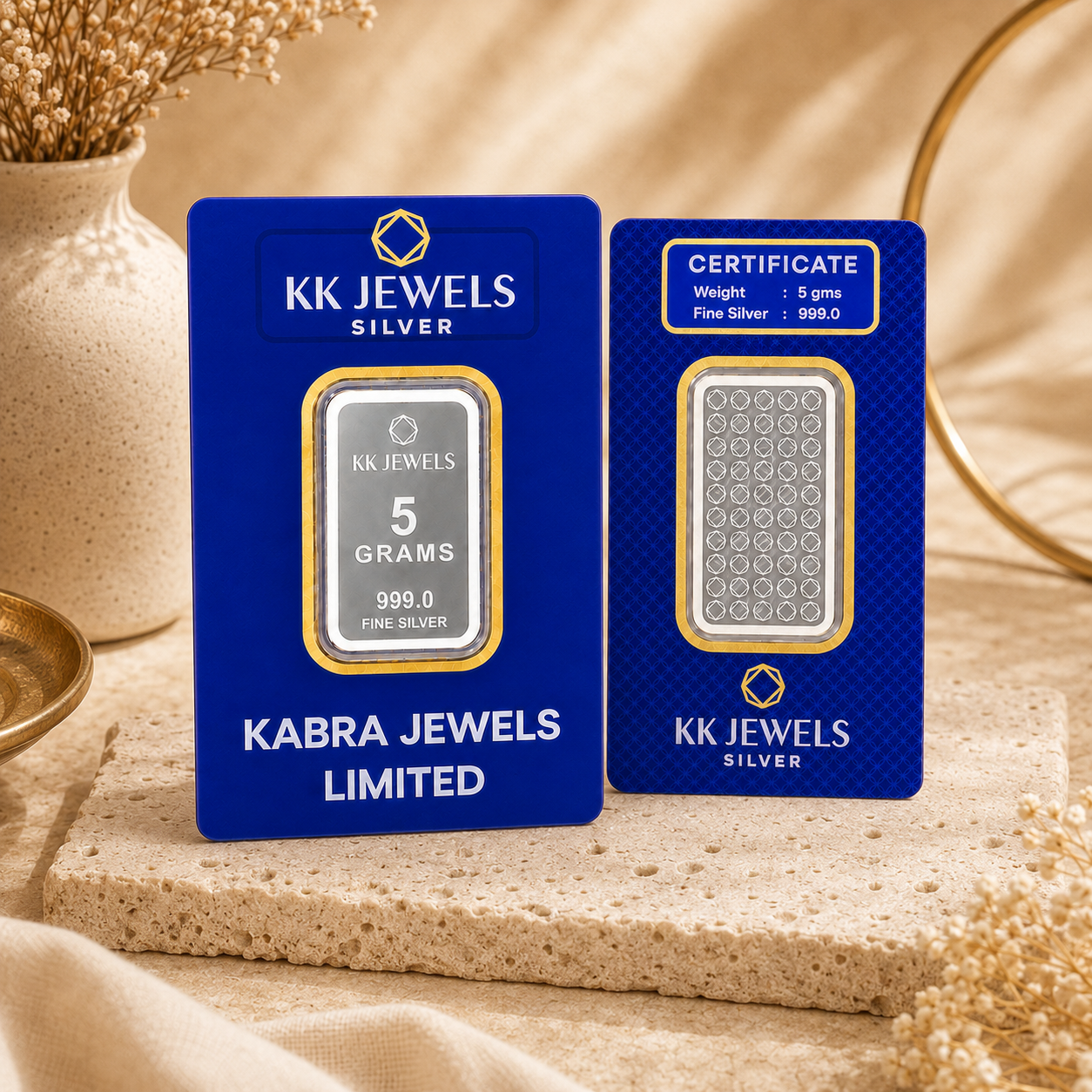 5 Grams Silver Bar