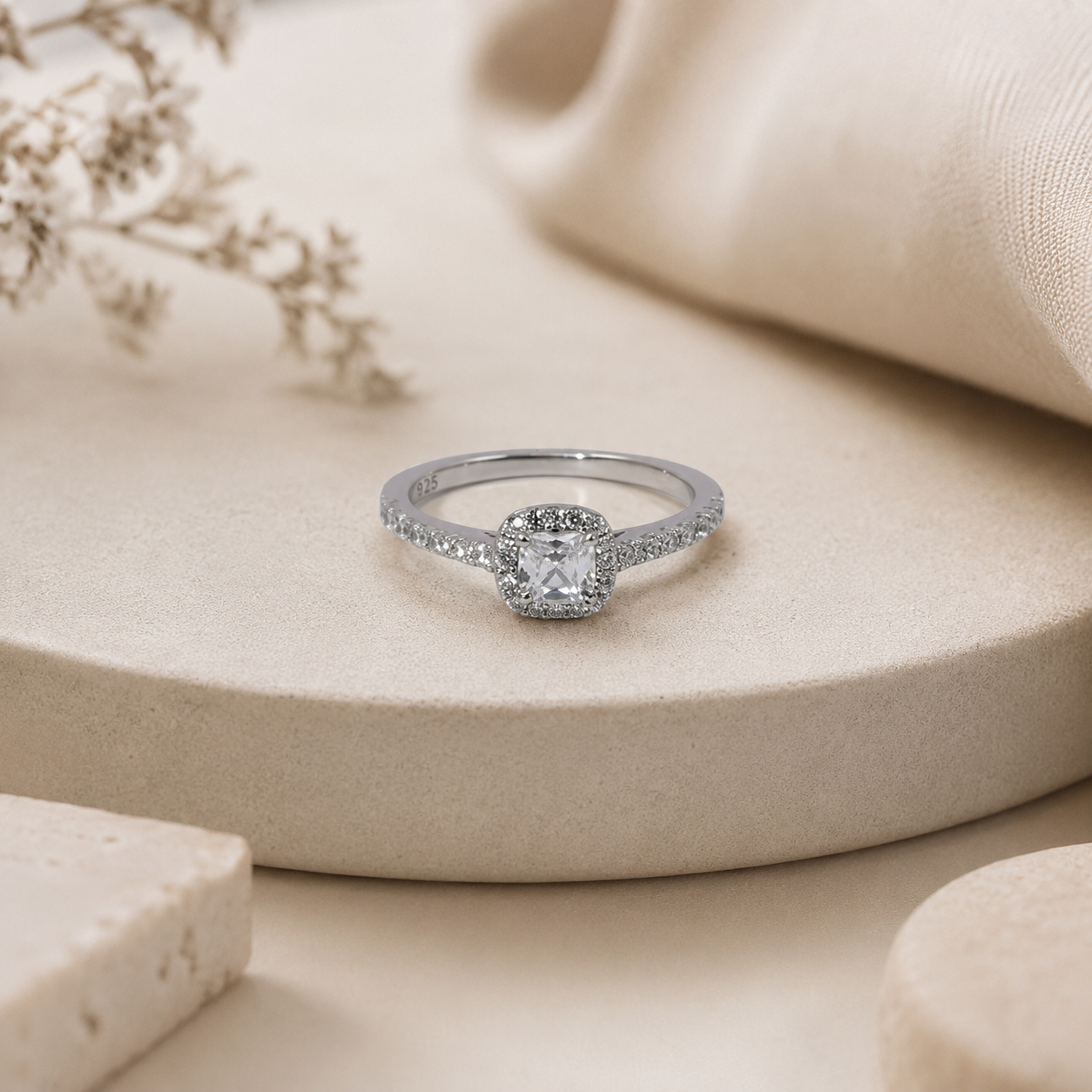 Radiant Crest Ring