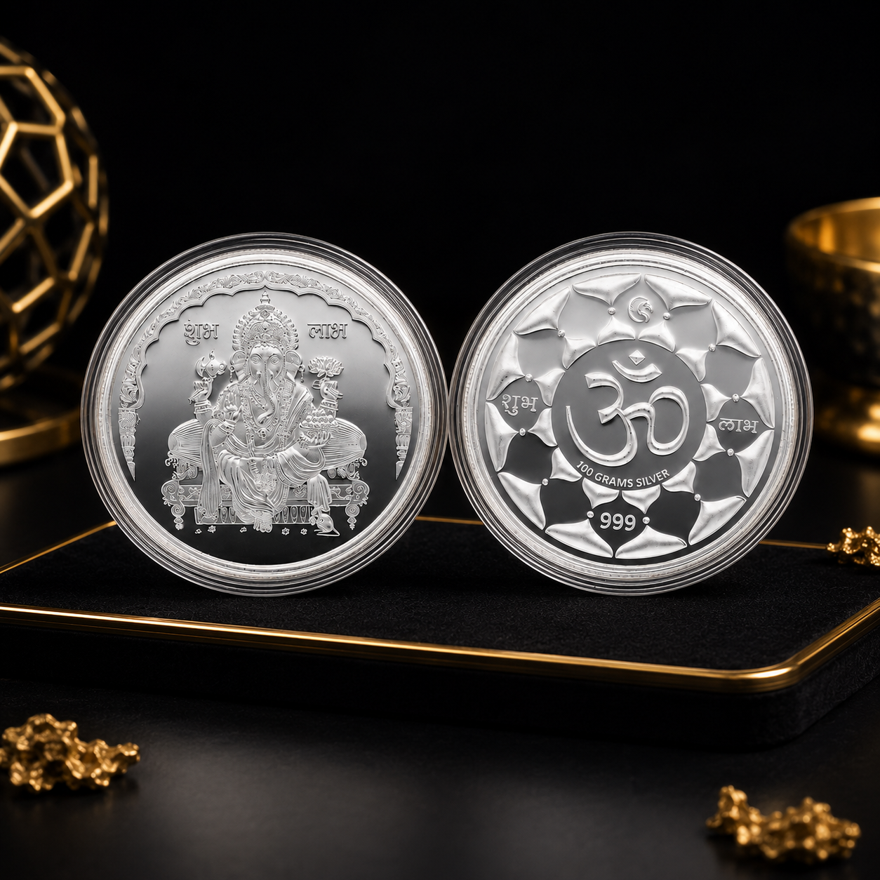 Aaradhya Ganesh Om Coin