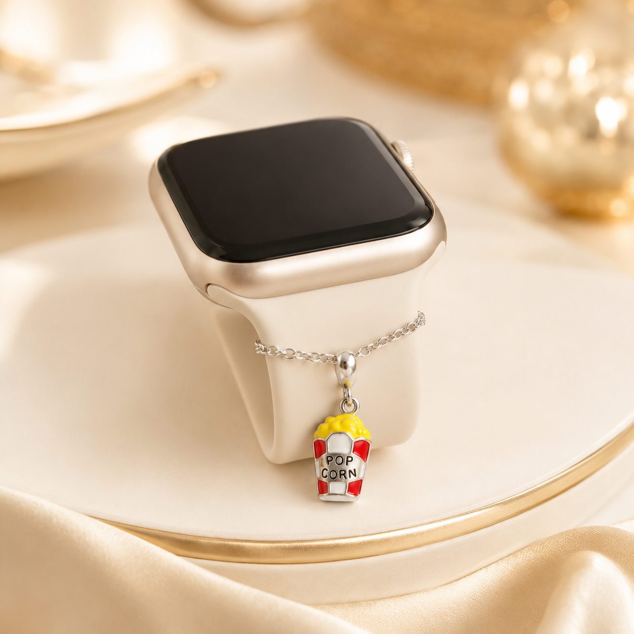 Popcorn Pop Charm