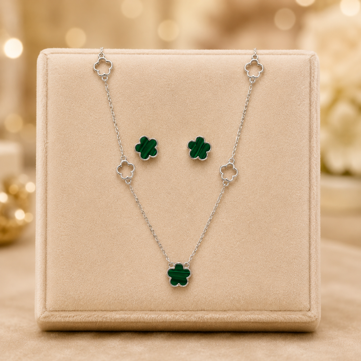 Green Radiance Pendant Set
