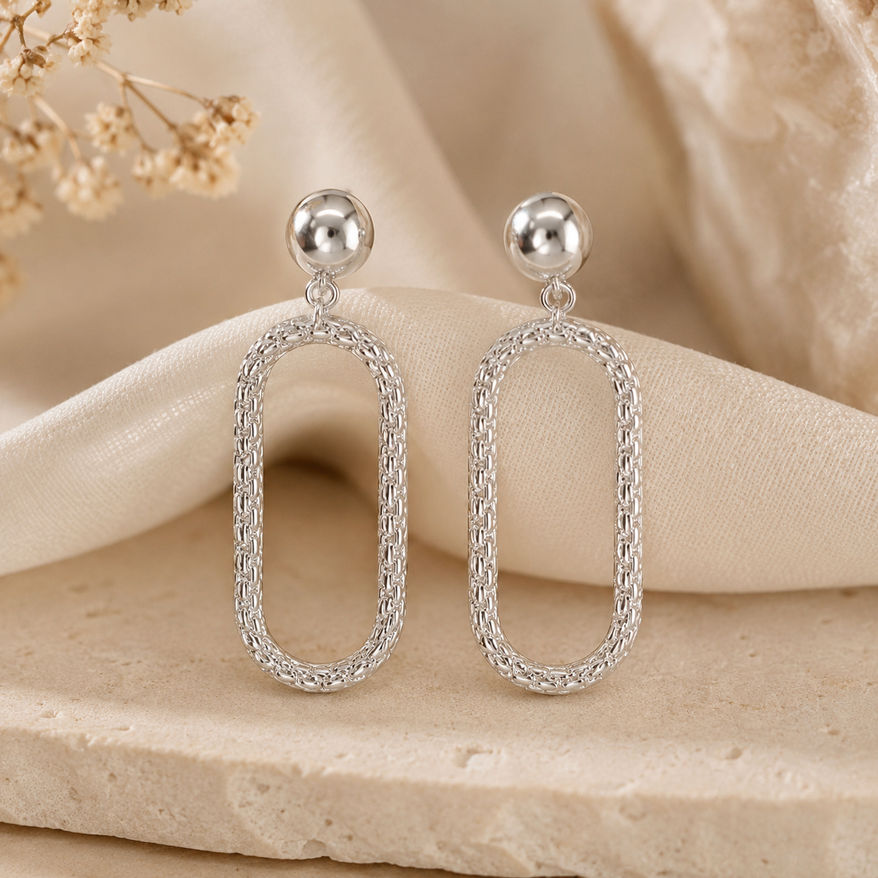 Glimmer Drop Earrings