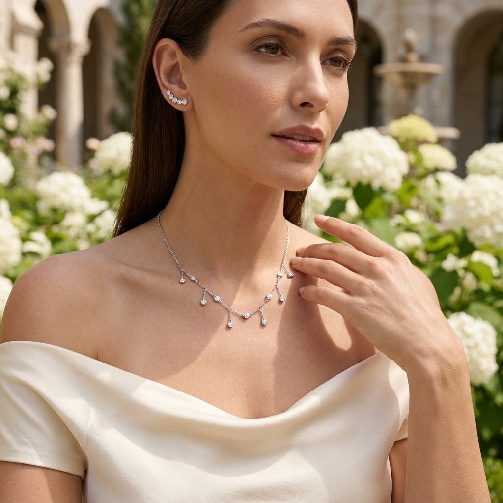 Diamond Muse Pendant Set