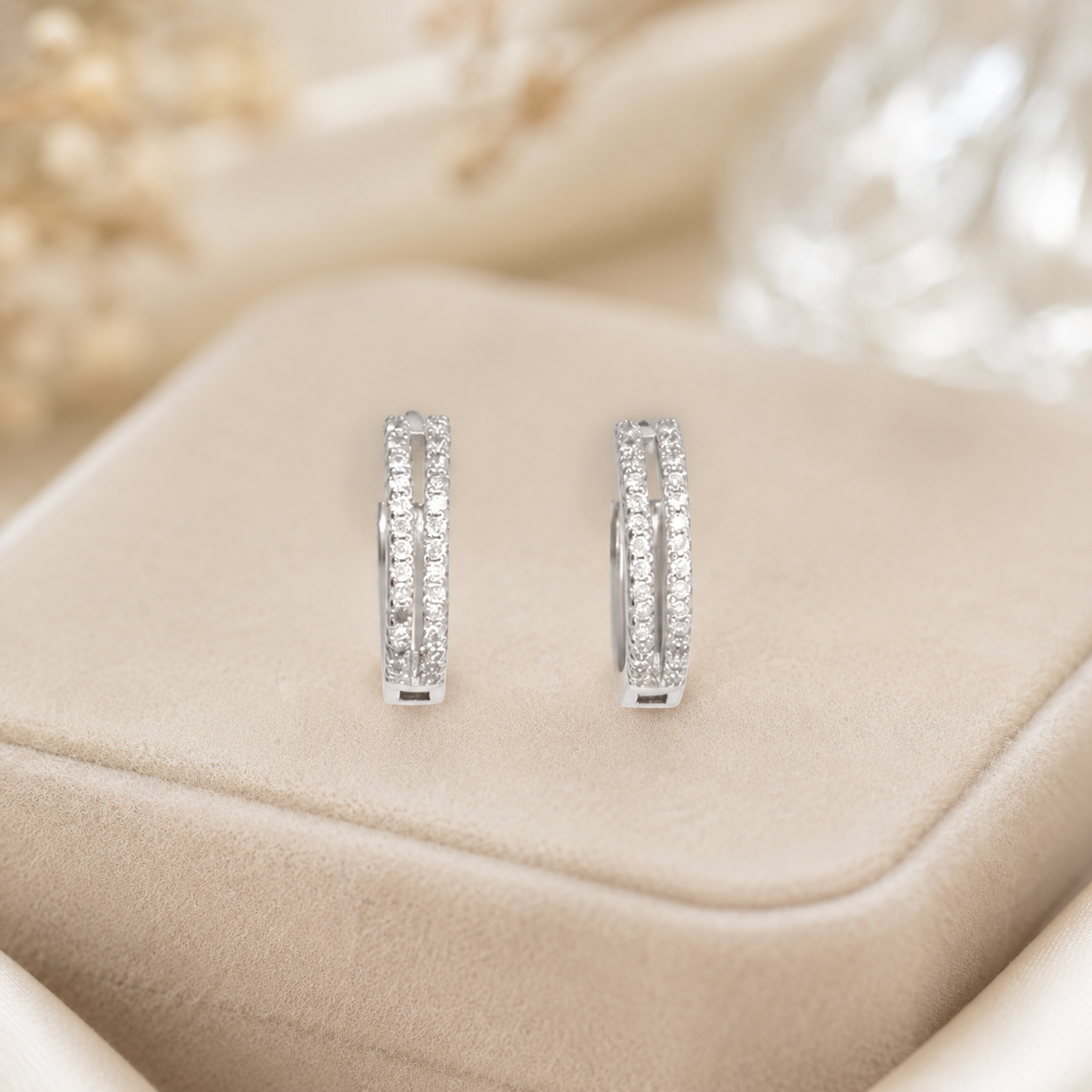 Duo Line Earrings