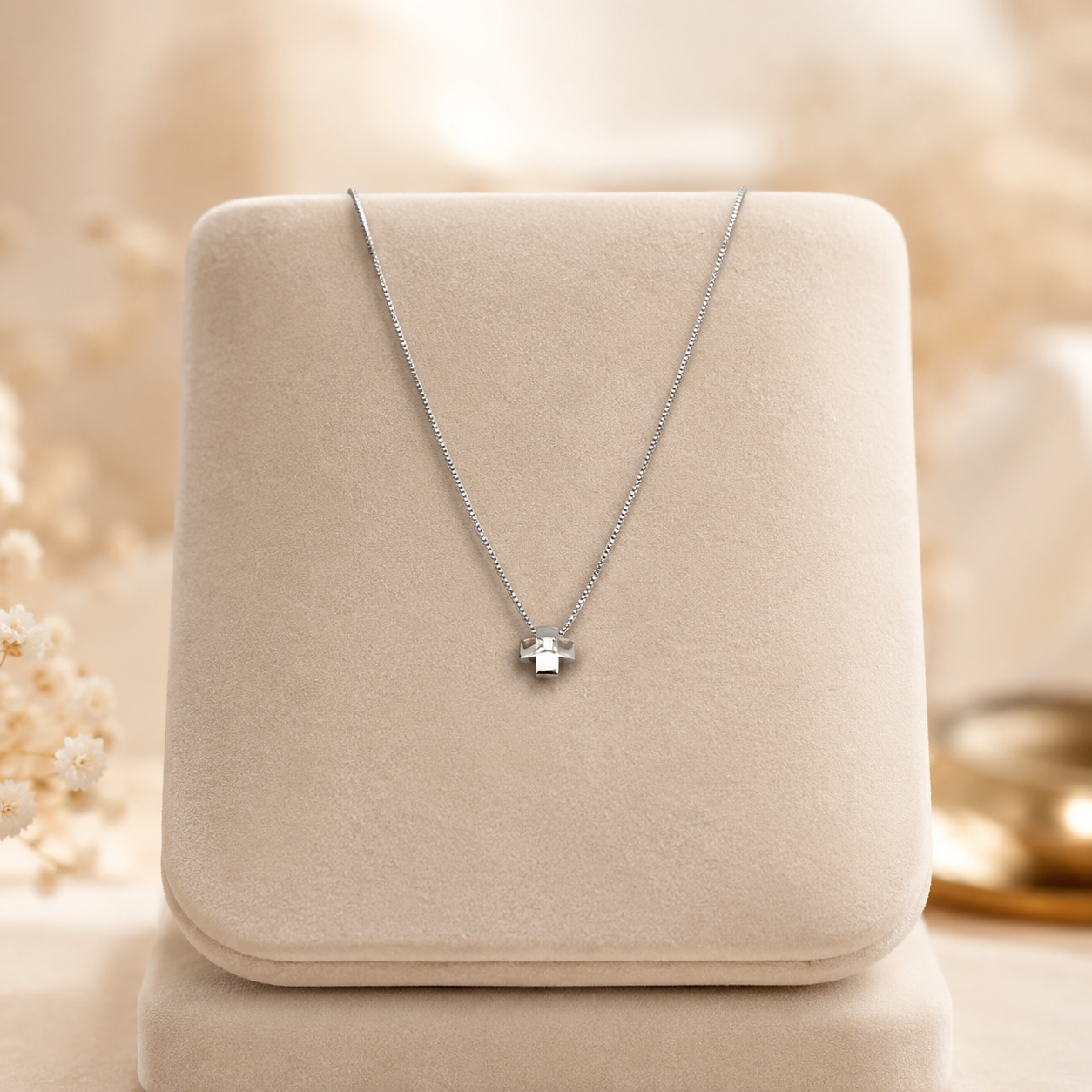Quadra Silver Pendant