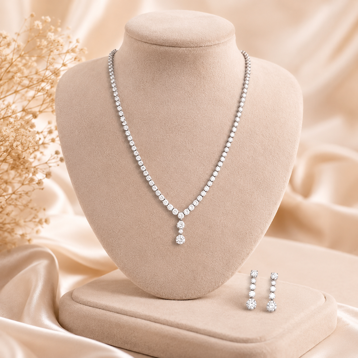 Aurora Diamond Necklace