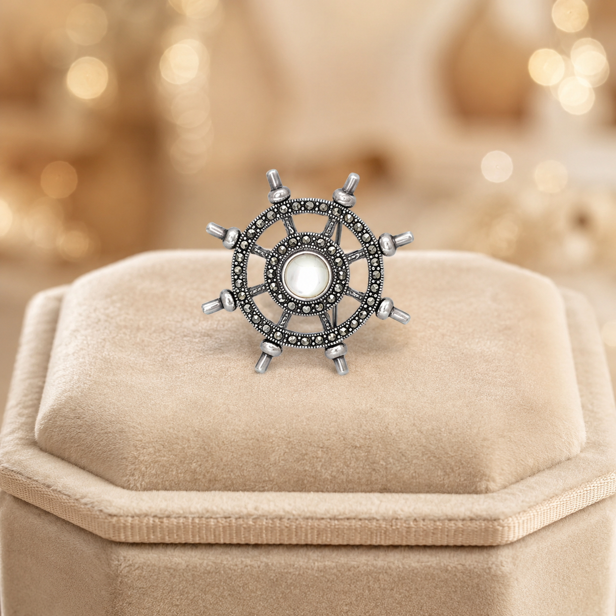 Helm Guard Brooch