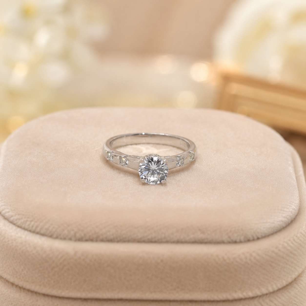 Diamond Poise Ring