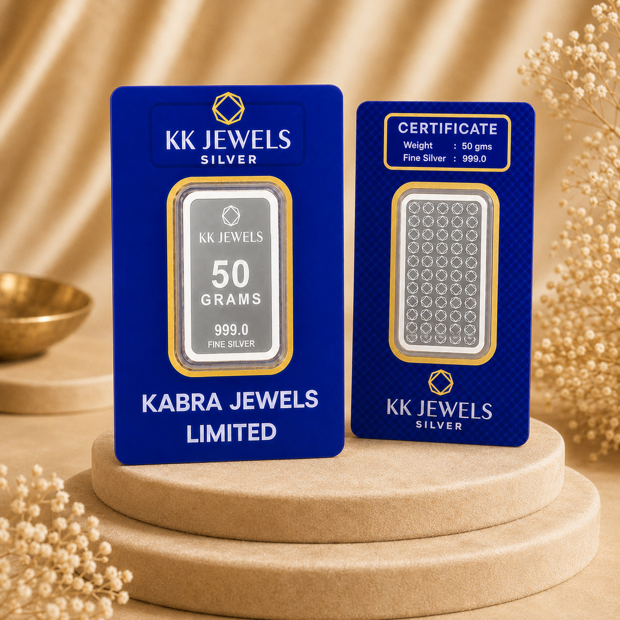 50 Grams Silver Bar