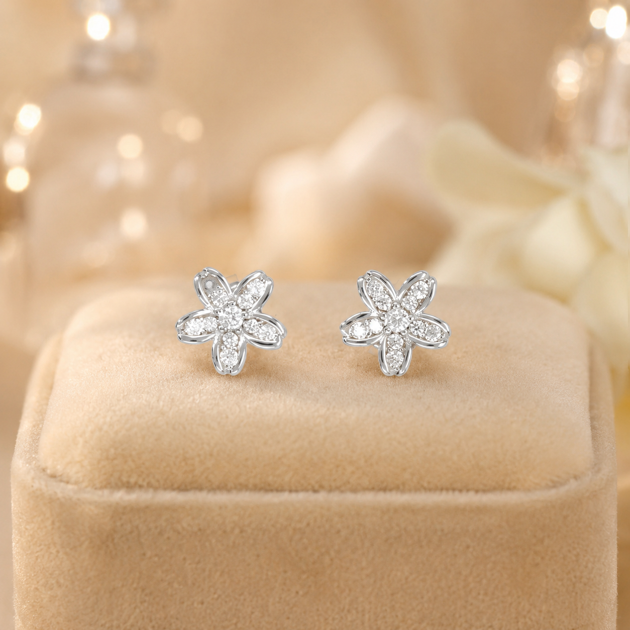 Flora Sheen Earrings