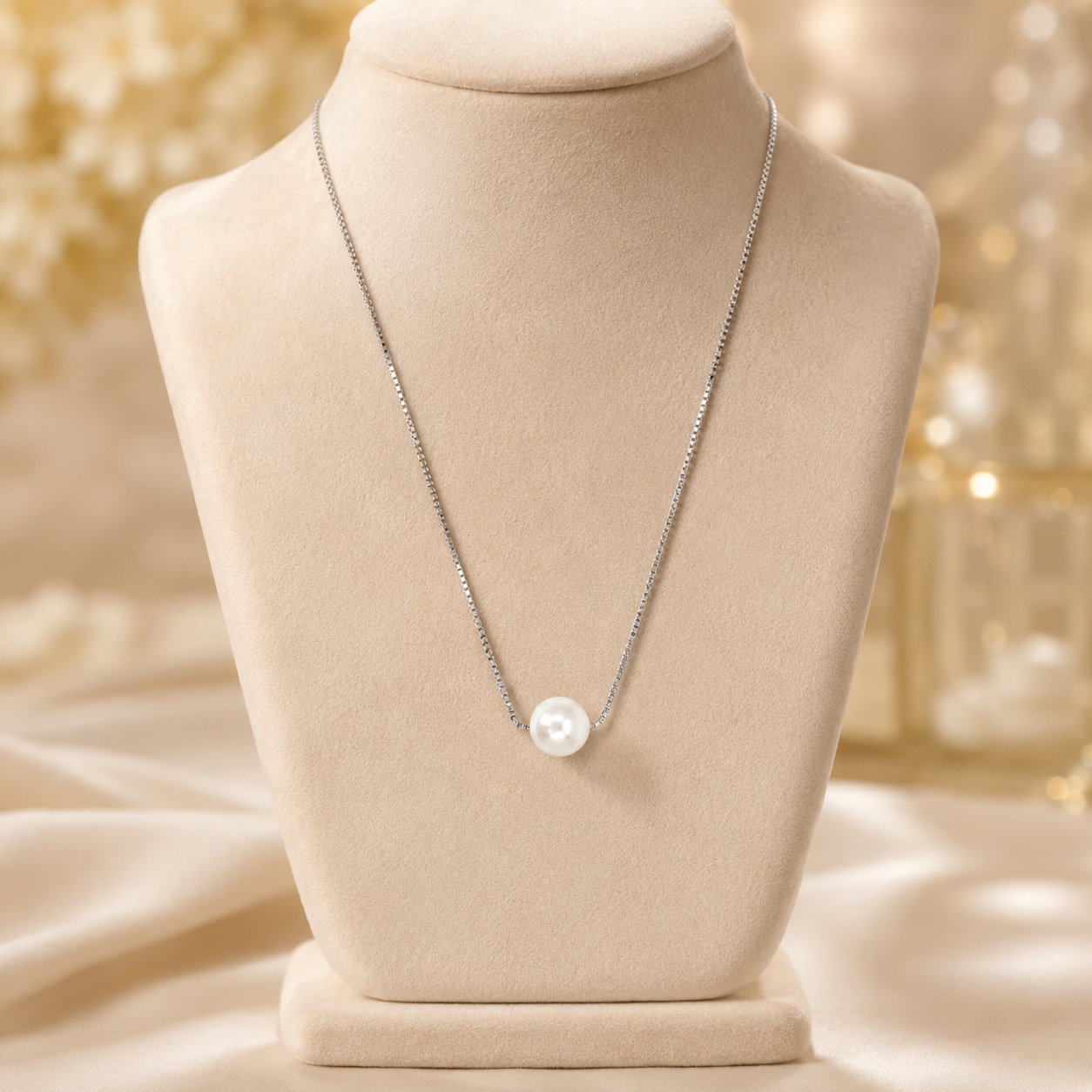 Pearlette Silver Pendant