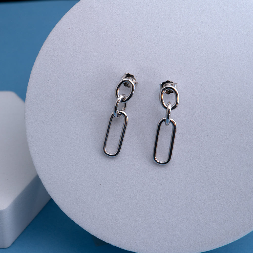 Silver Dangles Earrings