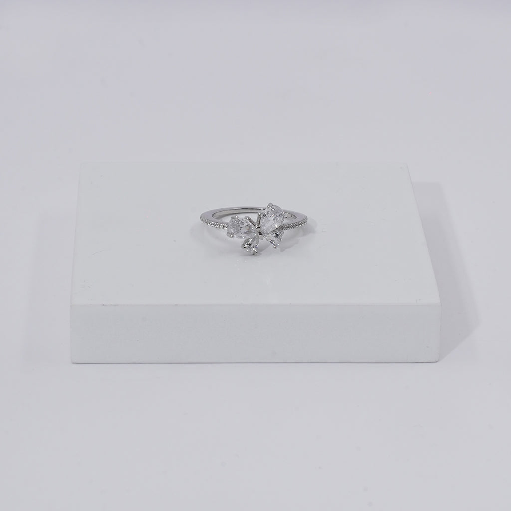 Stunning Butterfly Designed Silver Ring