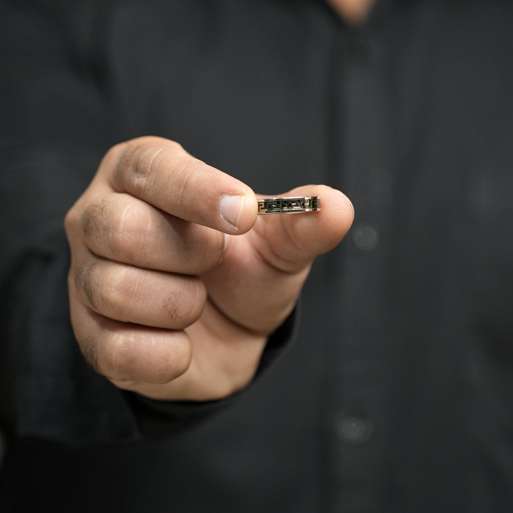 Silver Ring With Sleek & Subtle Design