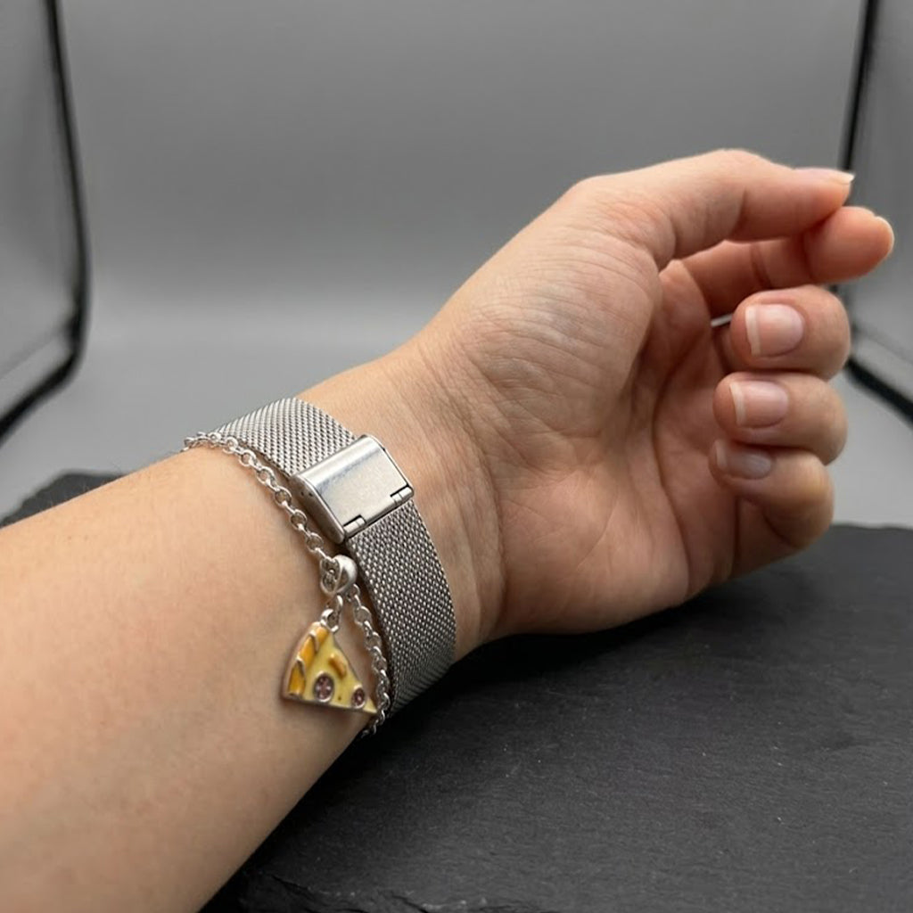 Cheesy Slice Watch Charm