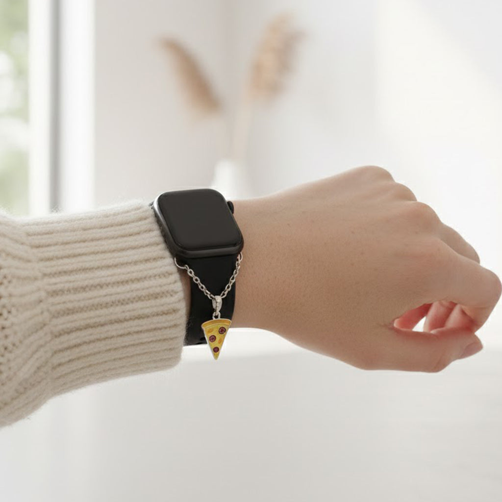 Cheesy Slice Watch Charm