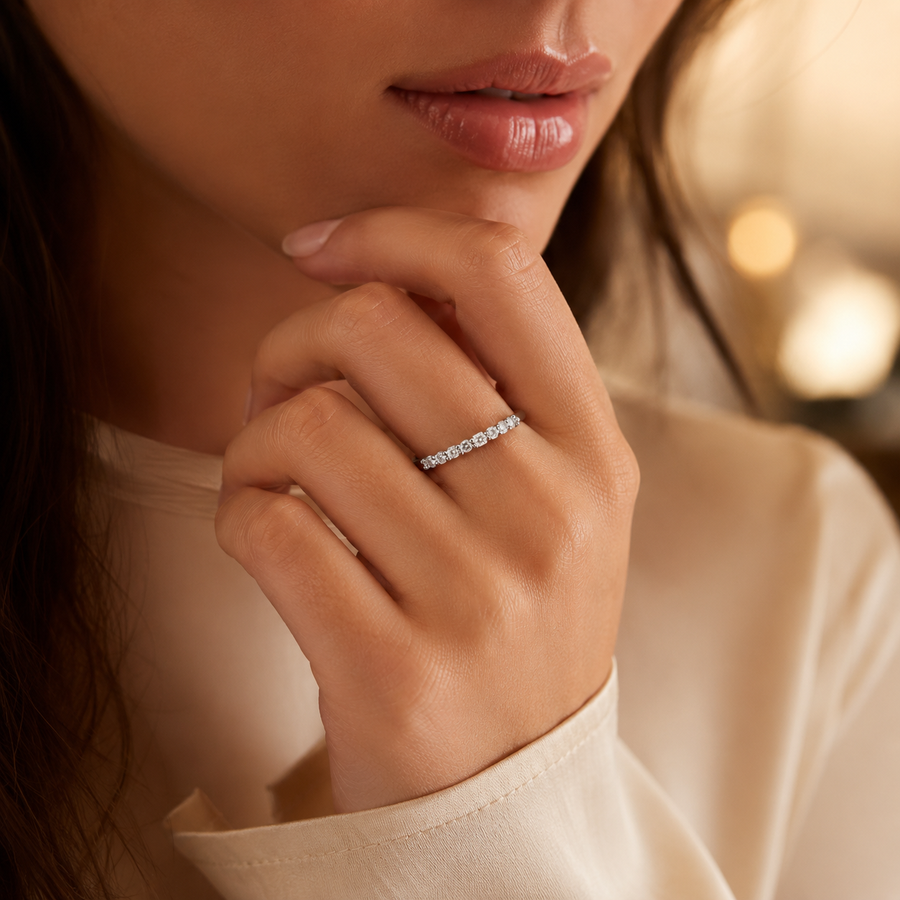 Mosaic Diamond Ring