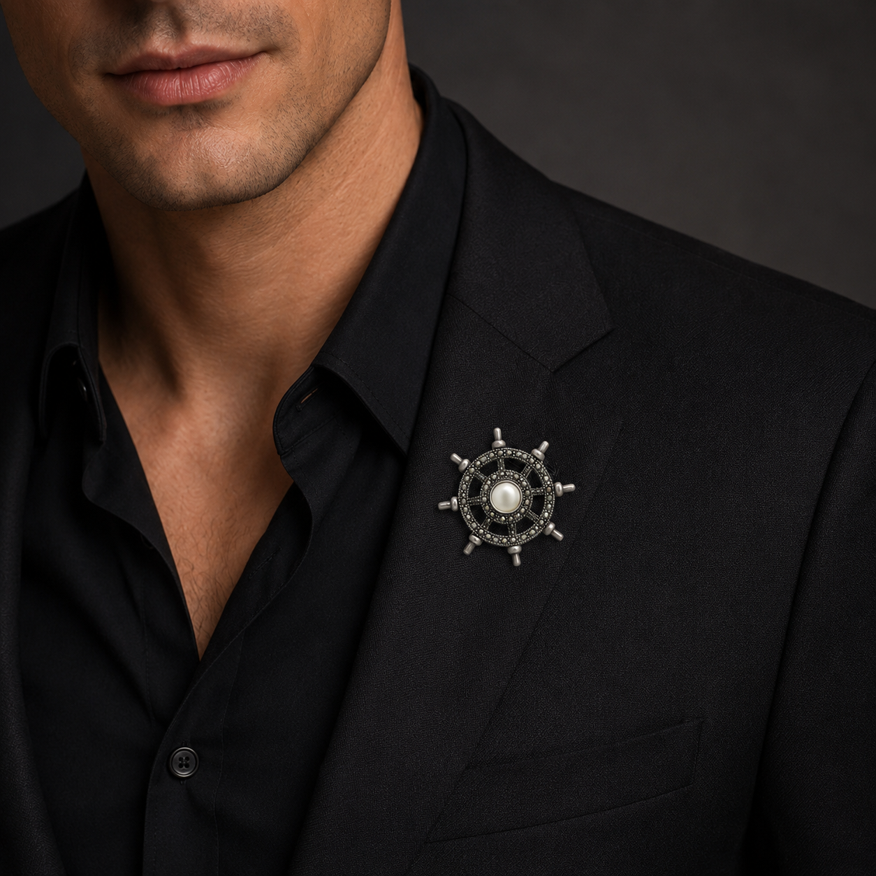 Helm Guard Brooch