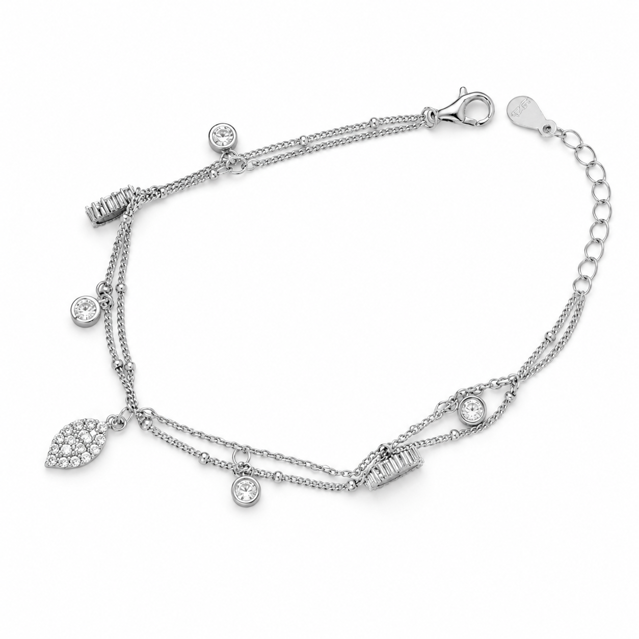 Leaflet Diamond Bracelet