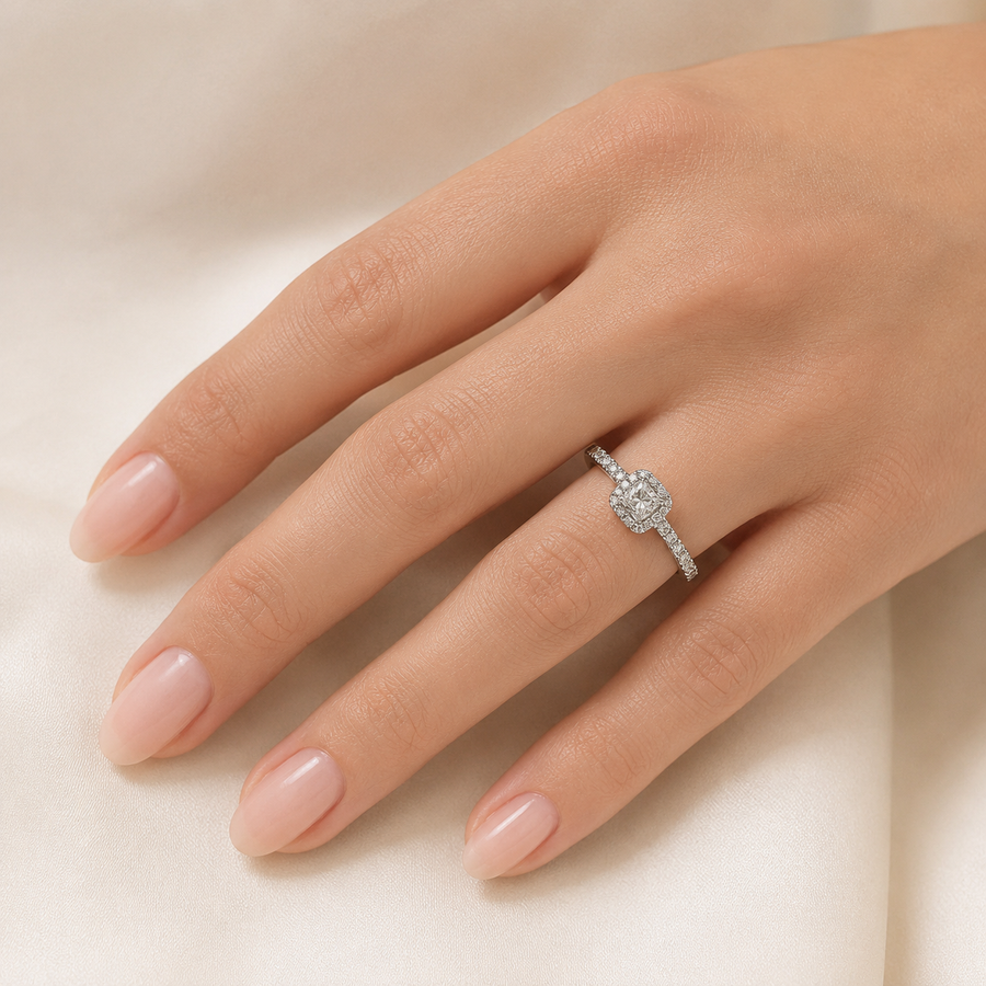 Radiant Crest Ring