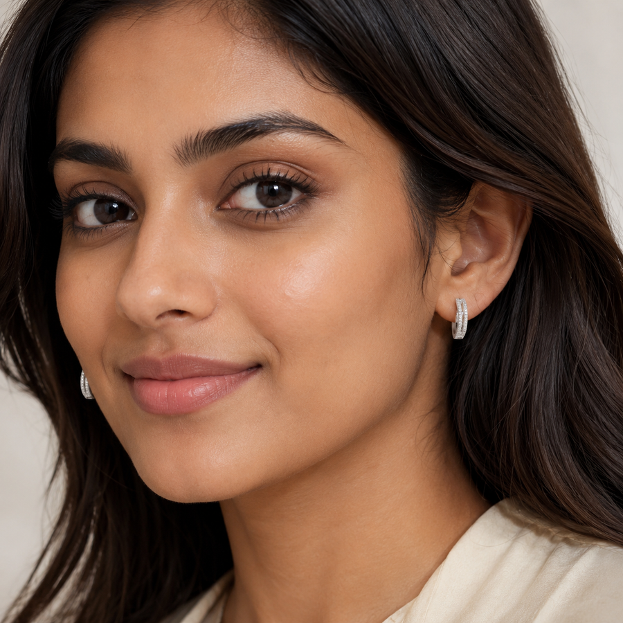 Duo Line Earrings