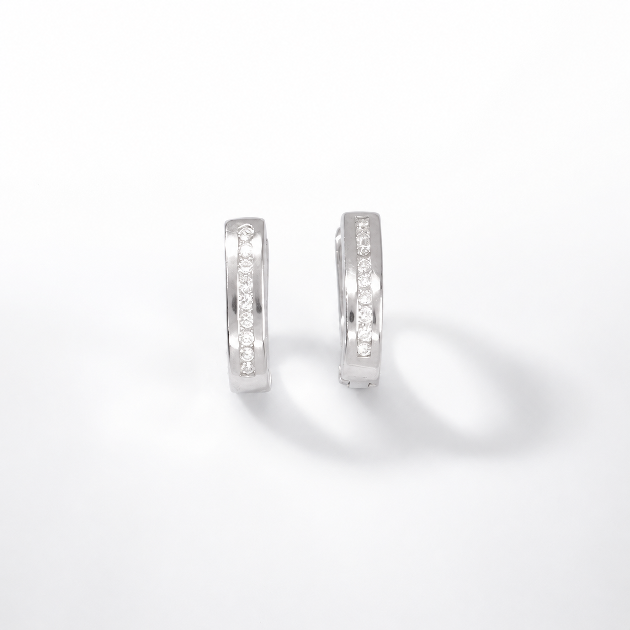 Curvelet Silver Earrings