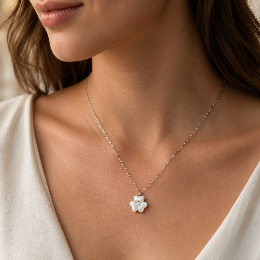 Ivory Flora Pendant